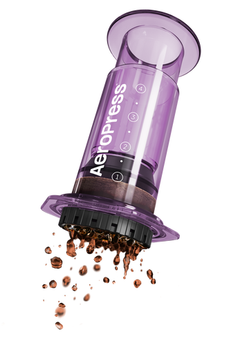 AeroPress Morado - Coffee Maker Cafetera Portátil CLEAR