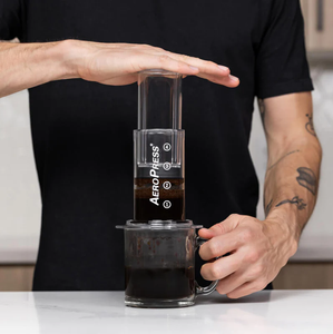 AeroPress Transparente - Coffee Maker Cafetera Portátil CLEAR
