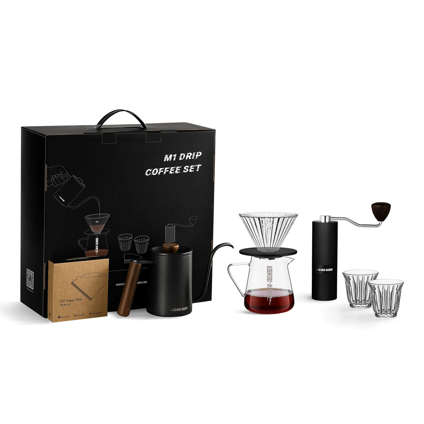 MHW-3BOMBER Kit de Café de Filtrado - 7 productos