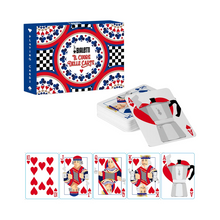 Cargar imagen en el visor de la galería, Pack Moka Express 3 Tazas + 2 Juegos de Cartas - Bialetti