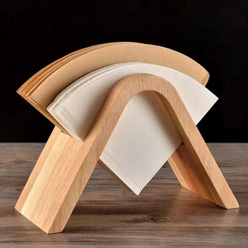 Soporte de madera para filtros de papel V60 - Origami - Chemex