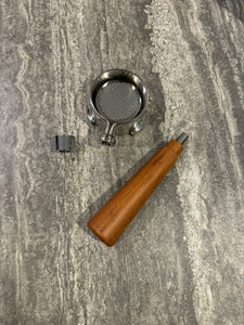 Portafiltro de madera para máquina De'Longhi 51mm