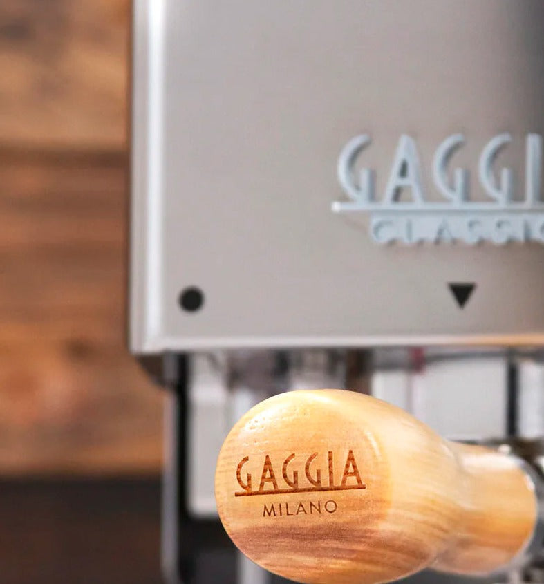 Portafiltro naked madera - Gaggia 58mm – Lima con Cafeina