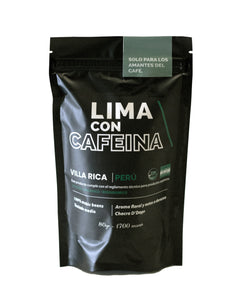Box 12 cafés Villa Rica - Lima con Cafeina