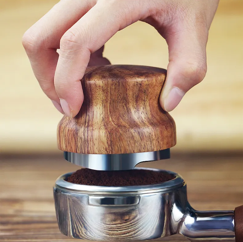 Distribuidor - Nivelador de madera para Tamper café - PREMIUM