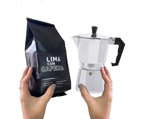 AeroPress - Coffee Maker Cafetera Portátil – Lima con Cafeina