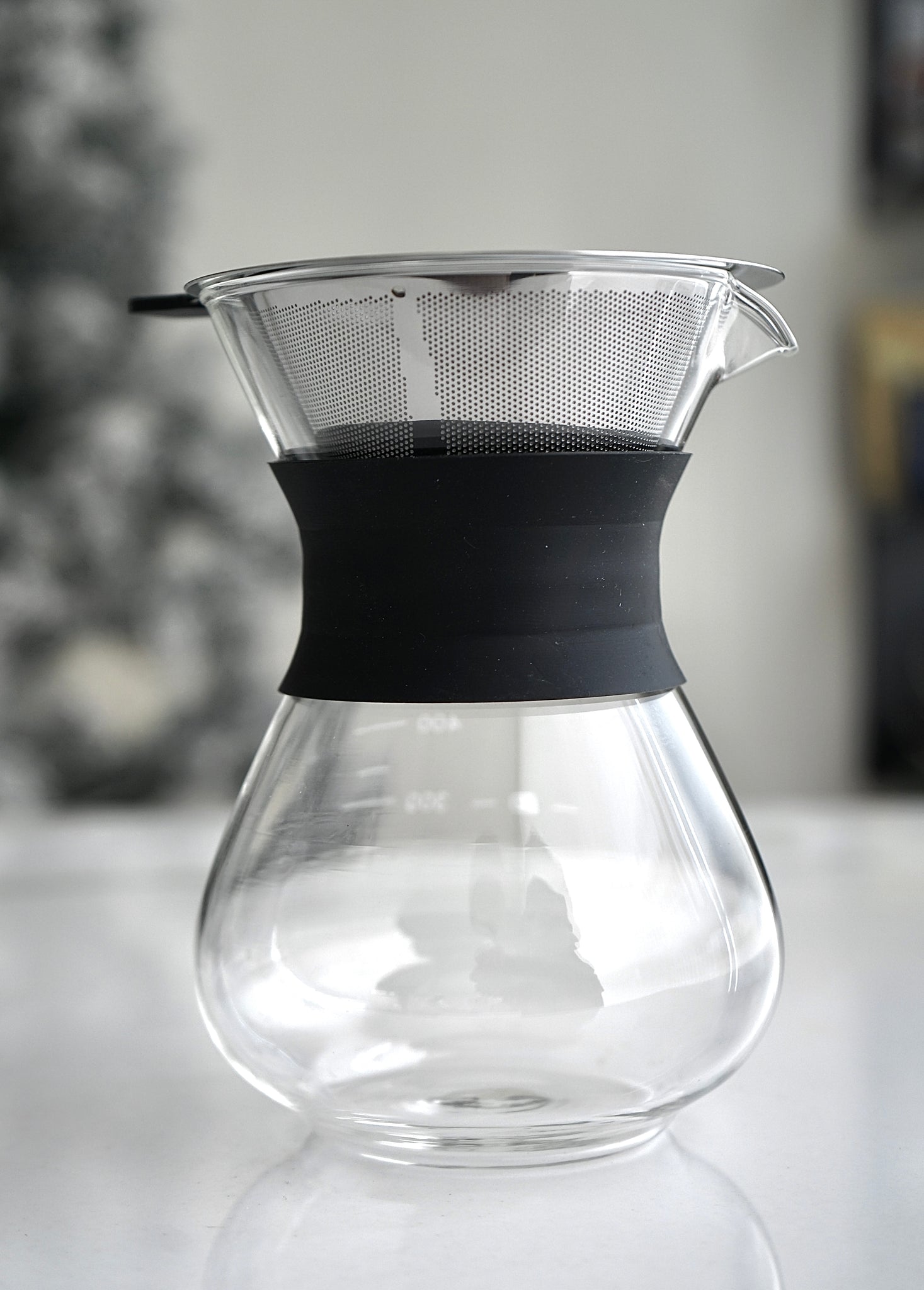 Cafetera por goteo con filtro de acero inox 400ml – Lima con Cafeina