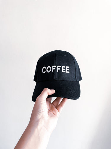 COFFEE - gorro color negro