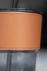 Thermo Glass - Mug translucido térmico para llevar café.